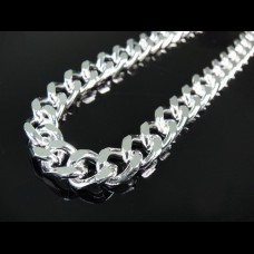 925 Silver Heavy Classic Twist Chain Necklace - SN14